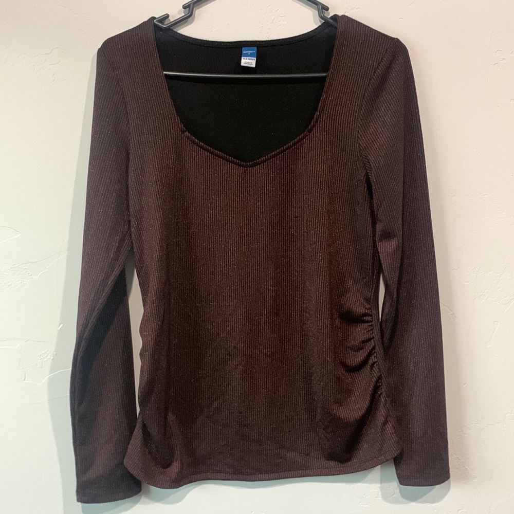Shimmery Maternity Top